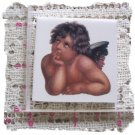 FREE SHIP *~Charming ~*ANGEL RAPHAEL*~1 Lg Mosaic Tiles