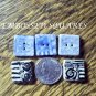 Hm One-Of-A-Kind ~*EMBOSSED SQUARE  BUTTONS*~ MIX