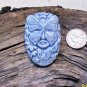 HM Pottery Ceramic *~LIGHT BLUE MASK LADY~* Tile