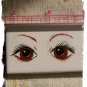 Mosaic Tiles *~BROWN EYES~*  1 LG HM Kiln