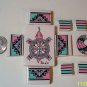 10 Mosaic Tiles ~*SOUTH WESTERN DECO*~ FOCALS*~