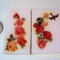 2 Mosaic Tiles ~*DOVES & ROSES*~ FOCALS*~