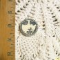 Mosaic Tiles ~STAMPED BLUE FACE ~1 HM Pendant - Pin