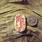 Pottery Ceramic Connecting Bead *~WILD HAIR LADY~* Bead