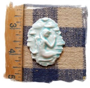 UNIQUE Aqua Mist ~MERMAID~ 1 Pendant - Mosaic Tiles