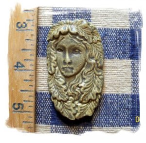 UNIQUE Blue Ridge ~LEAF LADY~1 Pendant - Mosaic Tiles