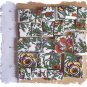 Jungle Tiles ~~RAIN FOREST CHINTZ ~~ 50+ Mosaic Tiles