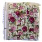 * *SHABBY PINK ROSES * * 50+ Mosaic CHINTZ Tiles