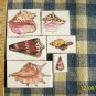 Mosaic Tiles~*SEA SHELLS*~ 6 FOCALS~Kiln Fired