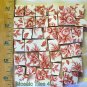 ~Delicate  *~*PINK ROSE CHINTZ*~*  50+  Mosaic Tiles