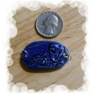Pottery Ceramic Connecting Bead *~MOD LADY FACE~* Bead
