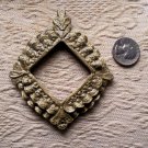 HM Pottery~SM GRN EMBOSSED FRAME~Picture, Mirror, etc