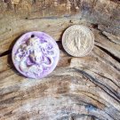 HM Pottery Tile *~PURPLE GODDESS~*1 Mosaic Tile Pendant