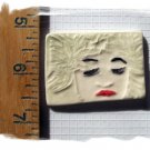 ~Unique ~LEAVES LADY*~ 1 Mosaic Tiles Focals