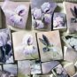 Mosaic Tiles ~Hummingbird & IRIS Chintz~ 50+ HM Kiln