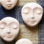 Mosaic Tiles *~UNIQUE FACES any COLOR~*  2 HM Pottery