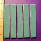 *~DARK AQUA FILLERS~*  5 Cut-2-Fit MosaicTile Stripes