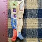 Mosaic Tiles ~*WACKY LEGS*~ 1 LG. HM Clay Kiln Fired