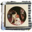 Mosaic Tiles *~BIG DOG WITH GIRL~*  1 LG HM Kiln