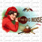 Vintage Big Noise Digital Cigar Art Ephemera Scrapbooking Altered Art