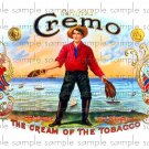Cremo Digital Vintage Cigar Art Ephemera Scrapbooking Altered Art