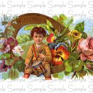 Drummer Digital Vintage Cigar Art Ephemera Scrapbooking Altered Art