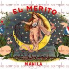 El Merito Digital Vintage Cigar Art Ephemera Scrapbooking Altered Art