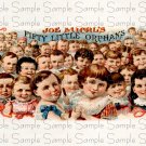 Fifty Little Orpans Digital Vintage Cigar Art Ephemera Scrapbooking Altered Art