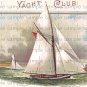 Yacht Club Vintage Digital Cigar Box Art Ephemera Scrapbooking Altered Art Decoupage