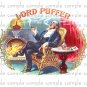 Lord Puffer Vintage Digital Cigar Box Art Ephemera Scrapbooking Altered Art Decoupage