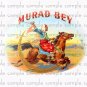 Murad Bey Vintage Digital Cigar Box Art Ephemera Scrapbooking Altered Art Decoupage