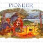 Pioneer Vintage Digital Cigar Box Art Ephemera Scrapbooking Altered Art Decoupage