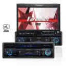 7” Touch Screen Wide In-Dash Fully Motorized TFT/ Monitor/DVD/AM/FM
