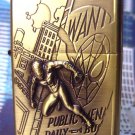 Super Hero Spiderman Flying Building Refillable Lighter