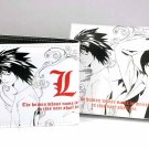 Japan Anime Death Note Light Yagami Wallet & L Wrist Band Set Ref#DN001