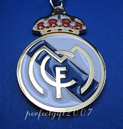 Real Madrid Football FC Club Sports Colorful Necklace Pendant Free Chain