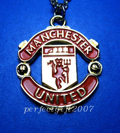 Manchester United Football FC Club Sports Colorful Necklace Pendant