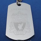 Stainless Steel Liverpool Dog Tag Necklace Pendant