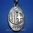 AC Milan Football FC Club Sports Unique Metal Necklace Pendant Free Chain
