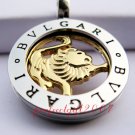 Leo Horoscope Zodiac Steel Necklace Pendant
