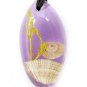 Amber Real Seashell Necklace Pendant Bead Multi-color NO.3