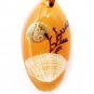 Amber Real Seashell Necklace Pendant Bead Multi-color NO.5