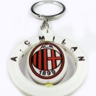 AC Milan Football FC Rotatable Acrylic Key Chain Ring