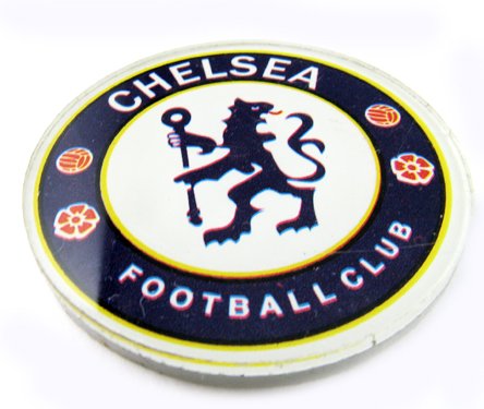 Chelsea Football FC Acrylic Brooch Pin Badge Brand New