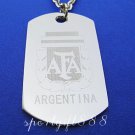 Stainless Steel FC Dog Tag Necklace Pendant Argentina