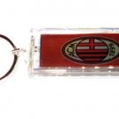 AC Milan FC Club solar powered key chain keyring-LCD