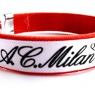 AC Milan FC Club Football Sport Colorful Adjustable Bangle Bracelet Wristband