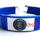Inter Milan FC Club Football Sport Colorful Adjustable Bangle Bracelet Wristband #2