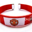 Manchester United FC Club Football Sport Colorful Adjustable Bangle Bracelet Wristband #2