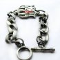 Barcelona FC Club Football Sports Bangle Bracelet Metal Wristband